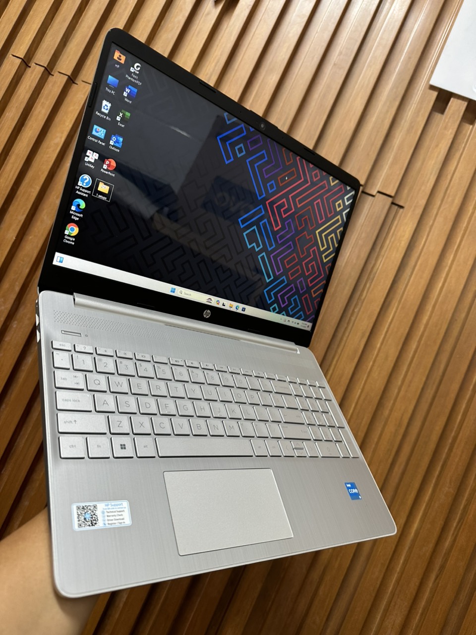 Laptop Hp 15s, core i3 1215U, 8G, 512G, 15,6in full HD